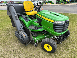 รถตัดหญ้า John Dear Lawn Tractor X734 เครื่องยนต์ดีเซล ระบบขับเคลื่อนไฮโดรสแตติก พร้อมเกียร์และปั๊ม - Product Image 5