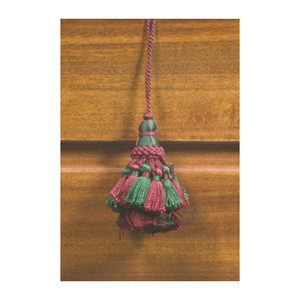 Fiocco X Chiavi Cm.9 Verde/Bordo' - Product Image 1
