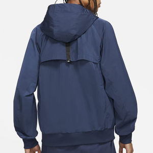 Veste coupe-vent imperméable 2025 High Street pour hommes avec col à capuche de couleur unie pour le printemps - Product Image 3