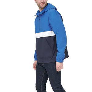 Chaqueta Cortavientos Impermeable Transpirable de Primera Calidad al por Mayor para Hombre, Logotipo Frontal Personalizado, Ropa Casual de Calle - Product Image 6