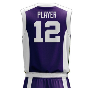 Conception respirante uniforme de basket-ball de polyester de couleur unie légère de vente chaude pour la quantité en vrac de sports d'été imprimée - Product Image 6