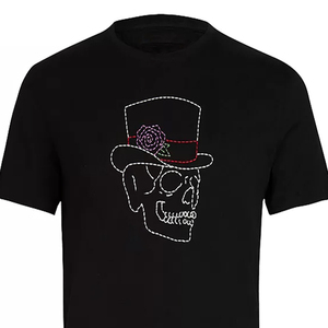 Camiseta extragrande de alta calidad para mujer, Camiseta con estampado personalizado de logotipo de talla grande, estilo informal de ocio, diseño sencillo en blanco para el verano - Product Image 4