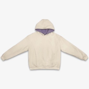 Sudadera con Capucha Reversible 100% Algodón French Terry |   Suéter Extra Grande |   Logotipo Personalizado OEM - Product Image 6