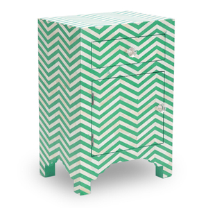 โต๊ะข้างเตียงทำด้วยมือสไตล์โมเดิร์นไม่ซ้ำใครฝังกระดูกเฟอร์นิเจอร์ซูเปอร์มาร์เก็ตของโรงแรมล่าสุดสำหรับห้องนอนห้องนั่งเล่นตกแต่งบ้านด้วยกระจก - Product Image 4