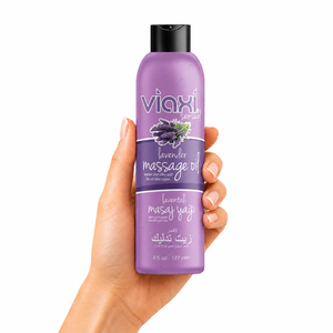 Aceite de Masaje Corporal Nutritivo y Suavizante con Vitamina E y Aroma a Lavanda Viaxi, 177 ml, para Spa, Salón, Cuidado Personal, Todo Tipo de Piel - Product Image 3