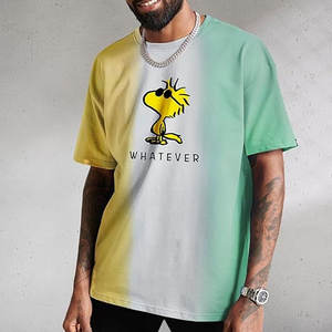 Camiseta de gran tamaño de algodón 100% al mejor precio de fábrica OEM en Pakistán Impresión de logotipo personalizado 280 gramos Peso de tela Patrón sólido - Product Image 2