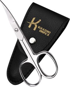 Premium Cuticle <b>Scissors</b> Multi-purpose Stainless Steel Curved Blades -Manicure <b>Scissors</b> <b>for</b> <b>Nail</b>, Eyebrow, Eyelashes <b>Scissors</b> - Product Image 6