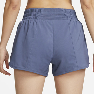 96% Nylon 4% Spandex True Fit Pantalones cortos de cintura alta para mujer con bolsillo oculto Forro transpirable y transpirabilidad oculta - Product Image 4