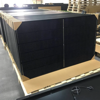 EU STOCKS JINKO LONGI Trina Tout noir 500W 550W 600W Panneau Solaire Monocristallin Monocristallin Panneaux Système Solaire