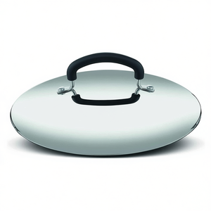 Lagostina 24cm Stainless Steel <b>Cookware</b> Part PRATICA Polished Chrome Pot Lid by Lagostina 010717060124 - Product Image 2