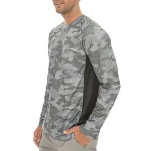 Secado rápido con logotipo personalizado Impresión de sublimación de alta calidad Secado rápido Transpirable Ropa de pescado Camisas de pesca de manga larga - Product Image 5