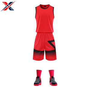 Maillot de basket-ball de vente chaude uniforme d'équipe sportive réversible ensemble d'uniformes de basket-ball d'entraînement d'équipe respirants - Product Image 3