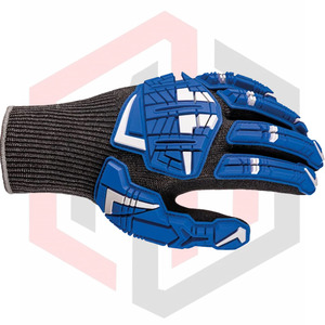 Gants d'impact imprimés de logo personnalisé de haute qualité taille XL confortables à porter et protecteurs pour la fabrication de dessus de sécurité - Product Image 2