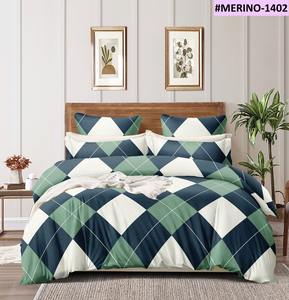 Parure de draps de lit double King Size confortable, 130 GSM, tissu doux et lisse de qualité supérieure, durable, de haute qualité - Product Image 4