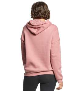 Sweatshirts à capuche pour femmes personnalisés, en tissu 100% polyester, brodés, teints en uni, de haute qualité, respirants - Product Image 3
