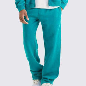 Ensemble de survêtement personnalisé uni 100% coton Tissu lourd Fermeture éclair Séchage rapide et respirant Ensemble de survêtement pour homme - Product Image 5