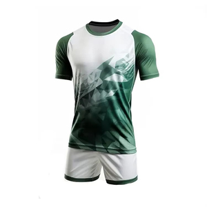 Wholesale Factory High Quality Heat-Transfer Printed 100% Polyester Quick Dry Lightweight 180g <b>Volleyball</b> Uniform <b>Sets</b> Unisex - Product Image 2
