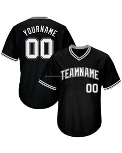 Maillots de baseball et de softball en polyester imprimé numérique, 100% polyester, maillots de baseball cousus de qualité supérieure, prêts à être expédiés - Product Image 1