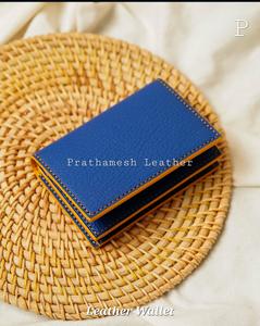 Portefeuille en cuir de luxe pour hommes Prix de gros sécurisé Portefeuilles classiques fabriqués à la main Usage professionnel Élégant Portefeuille en cuir pour hommes - Product Image 2