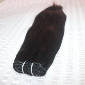 Cheveux Remy bouclés ondulés blonds alignés sur les cuticules, double trame, 100% cheveux indiens naturels, 100% cheveux bruts d'un seul donneur - Product Image 1