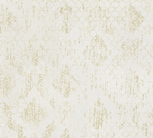 Made Germany European Damask <b>Wallpaper</b> Rolls White Gold Non Woven Vinyl Textile Structure Abrasion-Resistant Light Hotel - Product Image 6