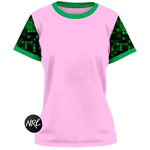 2025 último diseño Unisex cuello redondo verano mujeres 220 Gsm Hip Hop rendimiento desgaste lentejuelas camisetas de manga corta - Product Image 5
