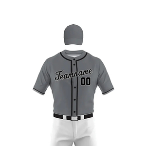 Nouvelle Arrivée - Tenues de Baseball et Softball Personnalisées de Haute Qualité - Fabrication d'Uniformes de Baseball - Service OEM - Anti-bactérien - Séchage Rapide - Product Image 5