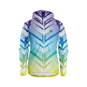 แจ็คเก็ตกันลมแบบมีฮู้ด ผ้าไนลอนคุณภาพสูง 100% สำหรับทุกเพศ สไตล์ลำลอง ใส่ได้ในฤดูใบไม้ผลิ กันน้ำ เป็นมิตรกับสิ่งแวดล้อม ลายซิปใหม่ - Product Image 1