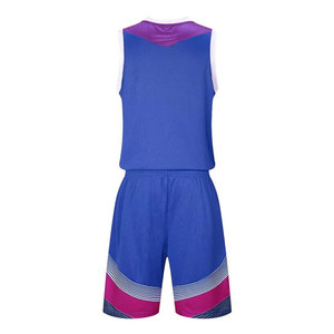 Ensemble d'uniformes de basketball unisexe de haute qualité pour hommes séchage rapide et respirant couleurs personnalisées grande taille Option haut équipement de sport - Product Image 2