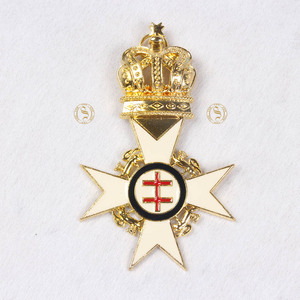 Bijou de poitrine de compagnons d'arche royale maçonnique - Product Image 5
