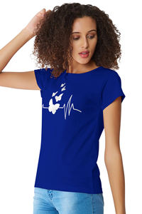 Tops de punto de diseñador de moda para mujer india, ropa regular cómoda, Tops cortos formales con apliques, nueva camiseta de moda India - Product Image 5