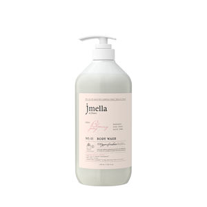 JMELLA FRANCE BLOOMING PEONY GEL DOUCHE 1000ml Nettoyant corporel floral de luxe pour peau douce Bain nettoyant hydratant avec rafraîchissant - Product Image 1