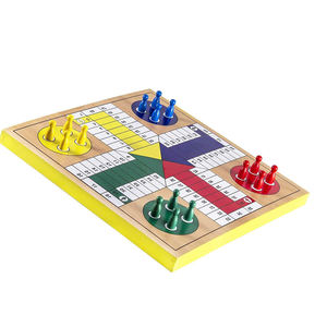 Juego de mesa de madera con forma de Ludo para niños y adultos, divertido juego de mesa de interior, venta directa de fábrica - Product Image 2