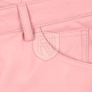 Nouveauté Pantalon en cuir pour hommes de haute qualité, léger, style décontracté, taille moyenne, braguette boutonnée, meilleur matériau, service OEM, Offre Spéciale - Product Image 6