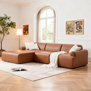 Meilleurs produits 2026 pour le dropshipping : Canapé sectionnel moderne compact en tissu éponge compressé, idéal pour les appartements, livraison gratuite aux États-Unis - Product Image 2