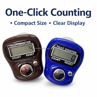 Compteur numérique 5 canaux pour équipement de fitness, affichage LCD 5 chiffres, alimentation USB, réinitialisable, plage de comptage 0-99999, en plastique, 0,2 kg
