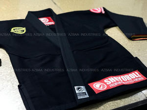 FABRICANTES DE ALTA CALIDAD NEGRO PESO PESADO 100% PRESHRINK MARCA BJJ GIs BJJ uniformes - Product Image 5