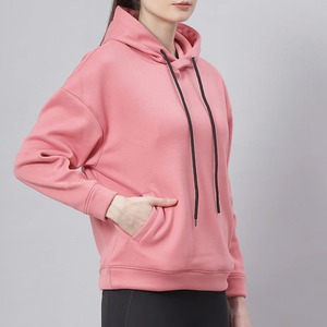 Design Unique pour femmes décontracté solide à manches longues sweats à capuche imprimé pull ample hauts 2026 - Product Image 5