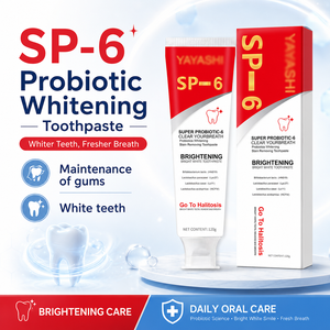 YAYASHI SP-6 Whitening <b>Toothpaste</b> 120g Probiotic Stain Removing Fresh Breath Adult Use - Product Image 5