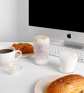 [Fabriqué en Corée] Tasse en plastique à double paroi OHBOTTLE avec couvercle 350 ml - Portable et durable, gobelet personnalisé avec logo - Product Image 4