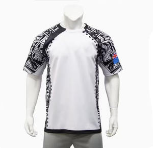 Uniformes de Rugby Unisex Personalizados con Impresión por Transferencia de Calor, 100% Poliéster, Tallas Grandes, Peso de Tela 280g, Equipo Personalizado - Product Image 4