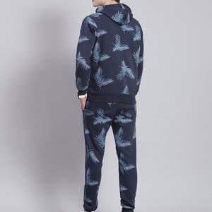 Ensemble de survêtement décontracté à capuche en deux pièces de haute qualité, sweat-shirt uni, 100% coton molletonné, taille régulière, unisexe, personnalisable - Product Image 4