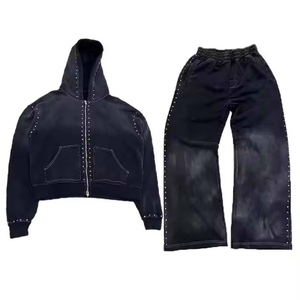 High Street Summer Chándal 300G Tela Ligera Moda Activewear Set para Hombres y Mujeres Ropa Deportiva Transpirable de Moda Outfitr - Product Image 6