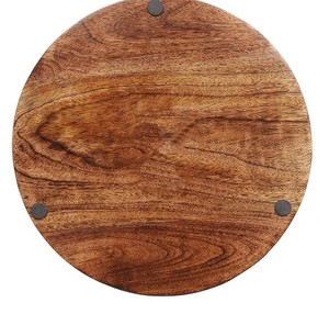 Plateau de service poli léger poignée en métal bonne vente pour usage domestique Restaurant hôtel salle de bain stockage voyage-plats assiettes - Product Image 5