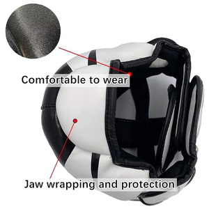 Gorro de entrenamiento de boxeo de alta calidad, protector de cabeza seguro y grueso transpirable para protección de cabeza para entrenamiento de boxeo - Product Image 4