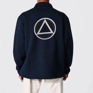 Chaqueta deportiva de carcasa blanda con logotipo personalizado OEM, cortavientos impermeable para fútbol, senderismo al aire libre y trabajo, logotipo frontal a la moda - Product Image 3