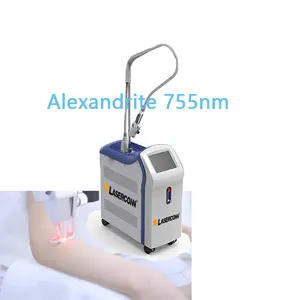 2024 di vendita calda alessandrite 755nm Laser macchina di epilazione 755nm alessandrite medico certificato CE