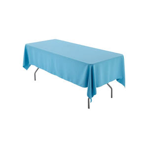 Nappes de table de fête de mariage rectangulaires brodées en pur coton de conception personnalisée de qualité supérieure - Product Image 6