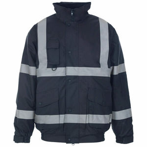 Customizable Men's Long Sleeve <b>Safety</b> Jacket Waterproof <b>Reflective</b> Adult <b>Clothing</b> Made Polyester Cotton Customizable Logo - Product Image 5