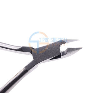 Pinces à ongles à cuticules en acier professionnelles pour manucure et soins personnels outil de soin des doigts sûr pour bébé - Product Image 3